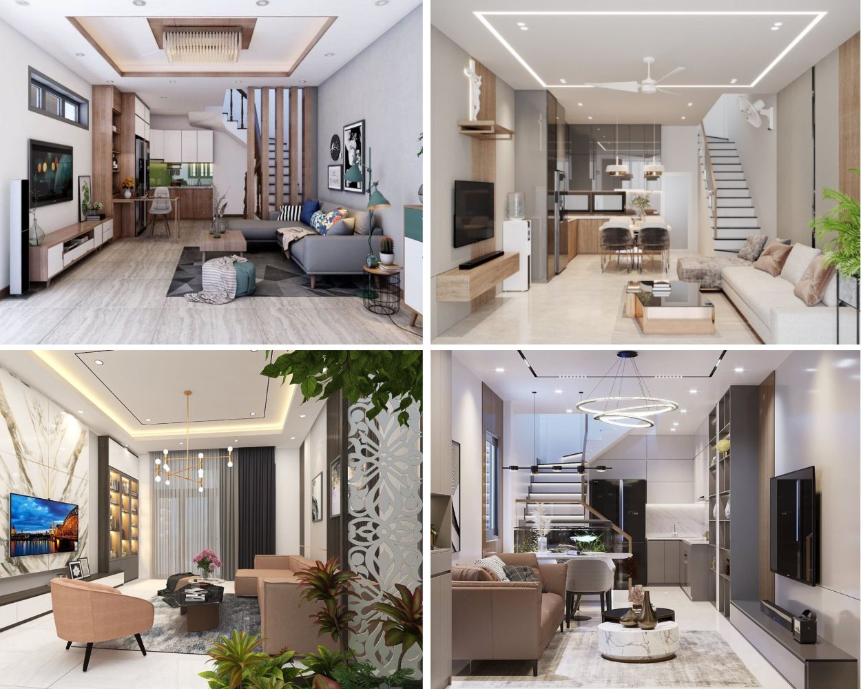 Chuyên gia chỉ bạn cách chọn và bảo dưỡng trần thạch cao phòng khách đẹp, bền lâu | V.AI STUDIO