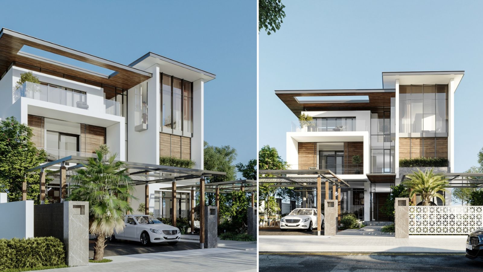 Top 20+ mẫu thiết kế nhà ở đẹp được ưa chuộng nhất hiện nay | V.AI STUDIO