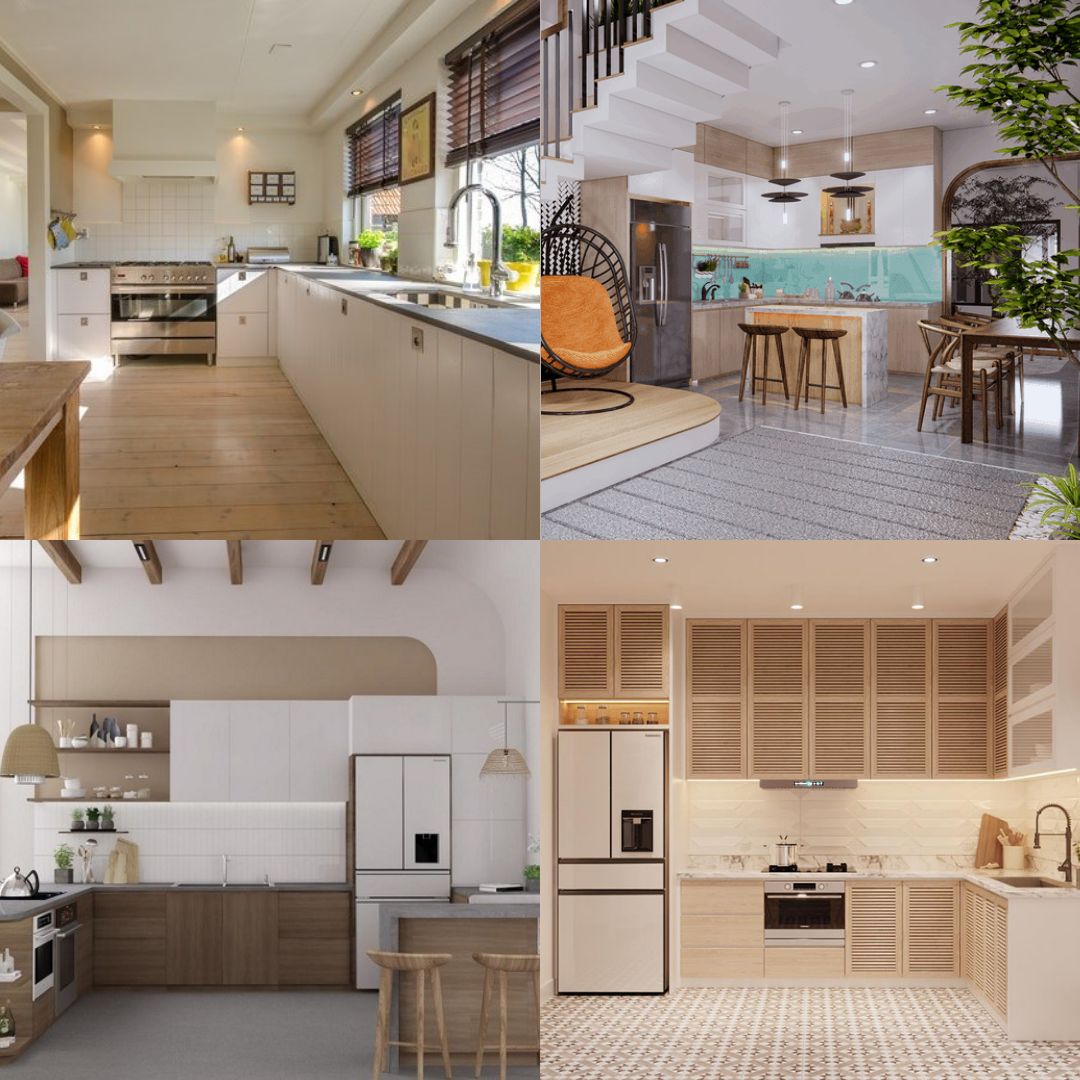 50+ Mẫu thiết kế nhà bếp đẹp vạn người mê | V.AI STUDIO