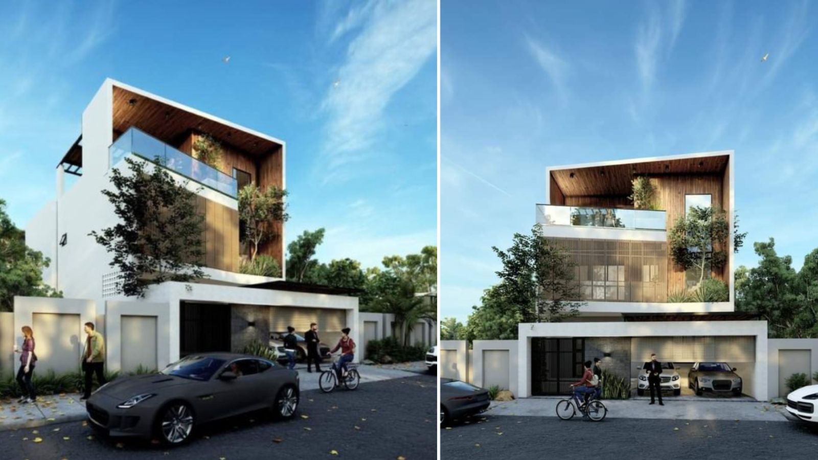 Top 20+ mẫu thiết kế nhà ở đẹp được ưa chuộng nhất hiện nay | V.AI STUDIO