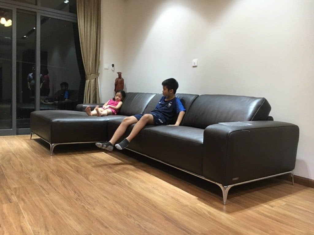 Mẫu thiết kế nội thất căn hộ, kèm sofa; kèm gò vân TV | V.AI STUDIO
