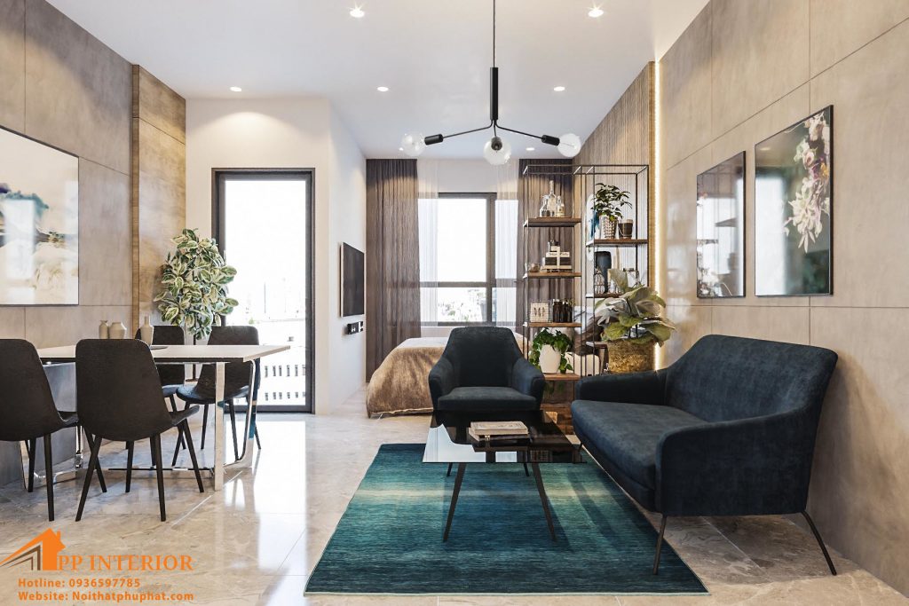 Mẫu thiết kế nội thất căn hộ | V.AI STUDIO